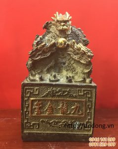 Ấn đồng thăng quan tiến chức,ấn để bàn làm việc