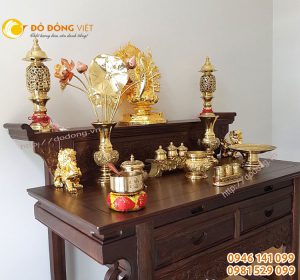 Top 16 bộ đồ thờ bằng đồng tốt nhất 2017 của Đồ đồng việt
