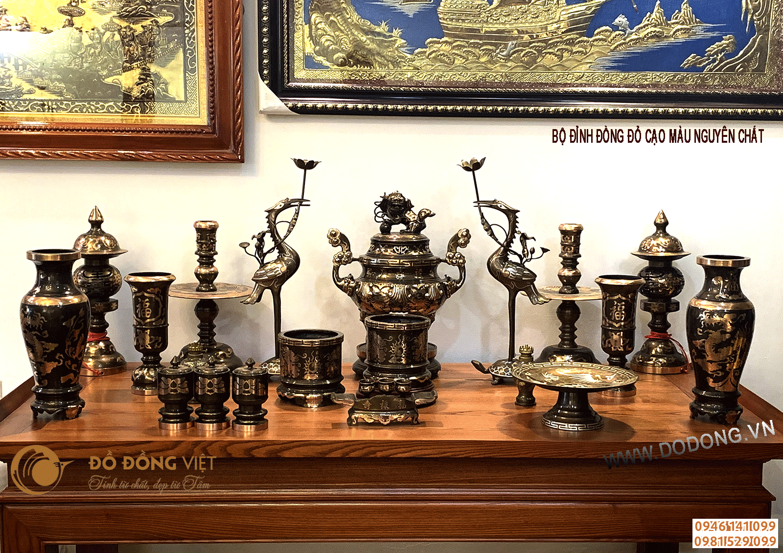 Mua bộ đồ thờ chất lượng tại láng hạ, đường láng, nguyễn chí thanh