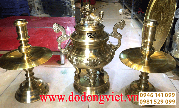 Báo giá đồ thờ cúng bằng đồng cat tút