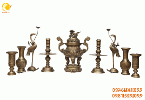 Bộ đỉnh đồng hưng vượng – mang vượng khí vào nhà