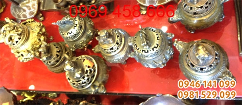 Đỉnh đốt trầm hương,lư đốt trầm nhỏ