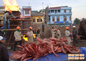 Xưởng nhận đúcđồng thỏi nhập khẩu cao cấp tại đại bái