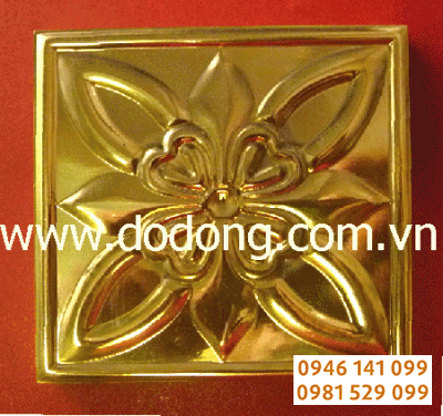 Gạch đồng trang trí điểm nhấn không gian