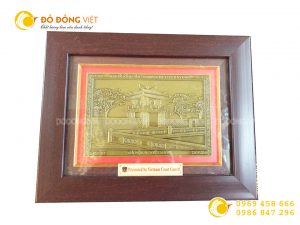 Tranh đồng Khuê Văn Các- hình ảnh đặc trưng của Hà Nội