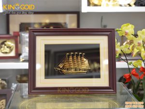 Tranh thuyền thuận buồm xuôi gió thiết kế tinh xảo
