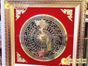 Tranh trống đồng Đông Sơn làm ăn mòn đẹp tinh xảo