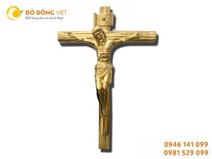 Tượng chúa jesus bằng đồng, tượng chúa jesus dát vàng 9999