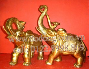 Tượng voi đồng và tác dụng phong thủy