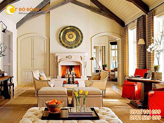 Các mẫu mặt trống đồng hồ treo tường đẹp 2018