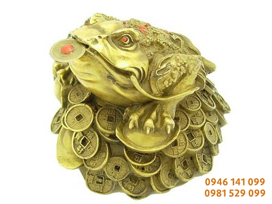 Cóc 3 chân ngậm tiền phong thủy tài lộc