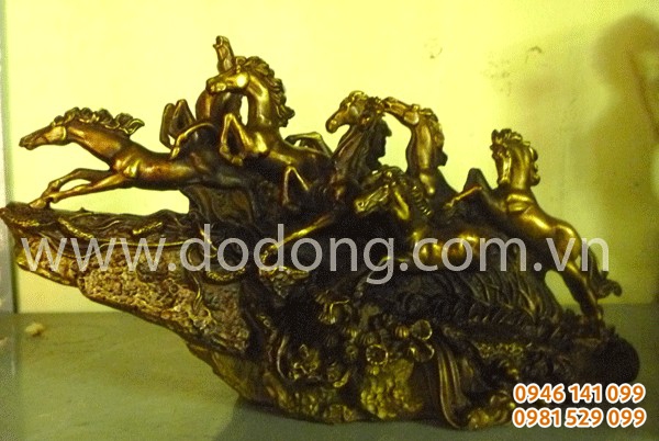 Mã đáo thành công bát mã 8 ngựa phi Ngựa phong thủy