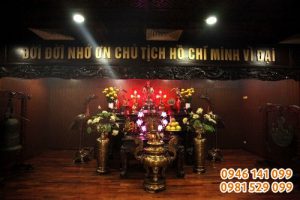 Đỉnh đồng quả cầu tam nghê ngũ sắc đỉnh tròn