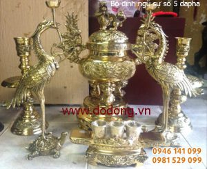 Bộ đỉnh ngũ sự số 5 dapha cao cấp