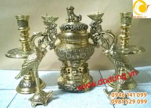 Đồ thờ đỉnh tròn tam sự, ngũ sự vĩnh tiến