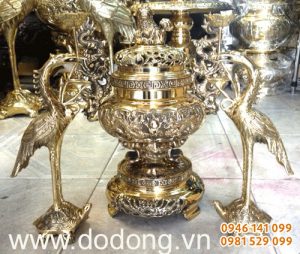 Bộ đỉnh đồng số 1 vĩnh tiến tam ngũ sự đồ thờ vĩnh tiến