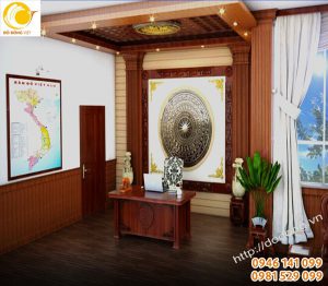 Đúc mặt trống đồng giả cổ, trang trí mặt trống dk 2m