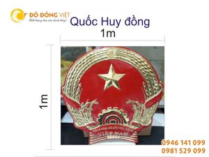 Đồ đồng Việt đúc quốc huy bằng đồng theo mẫu chuẩn, uy tín, giá tốt
