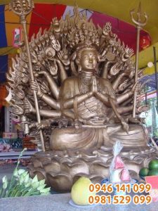 Nhận đúc tượng phật bà nghìn mắt nghìn tay