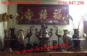 Đồ thờ ngũ sự khảm ngũ sắc đẹp