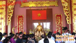 Thi công nhà tưởng niệm, phòng thờ Bác hồ
