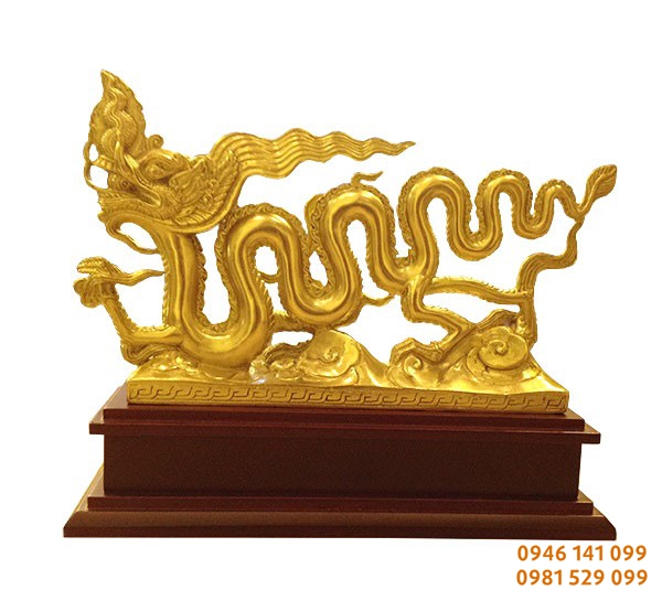 Tượng rồng thời lý 22cm,36cm đúc đồng thu nhỏ chuẩn