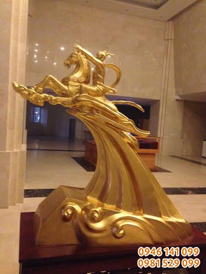 Tượng thánh gióng đúc đồng mẫu chuẩn Hà Nội Đúc đồng