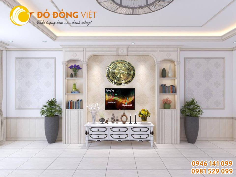 Đồng hồ mặt trống đồng- quà tặng Tết 2019 đầy ý nghĩa