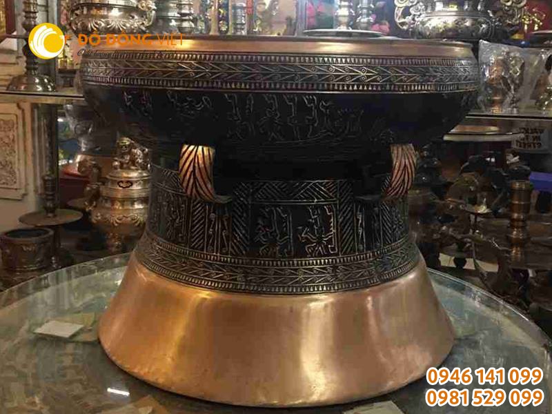Trống đồng Đông Sơn KT 45cm