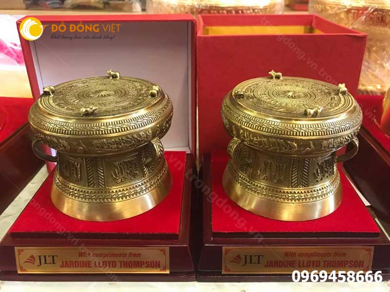 Quà tặng trống đồng, trống đồng cỡ nhỏ 12 cm