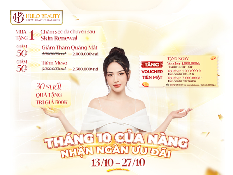 Khuyến mãi tại Hulo Beauty