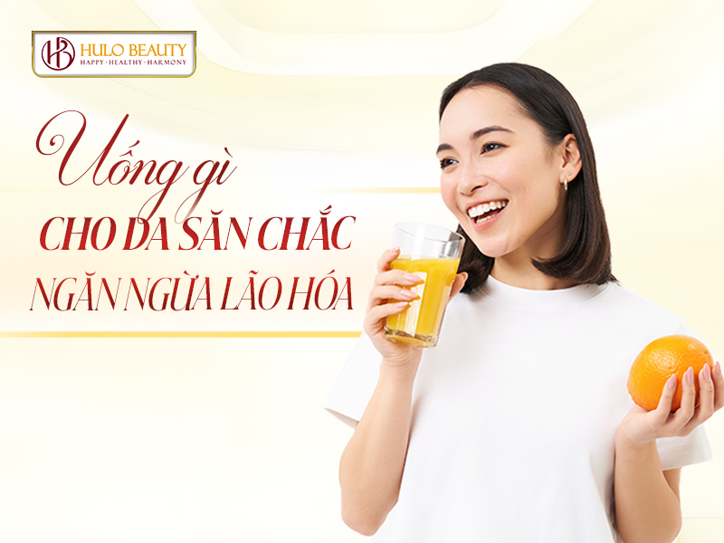 uống gì cho da săn chắc