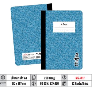 SỔ MAY GÁY MC.PLE MS3117