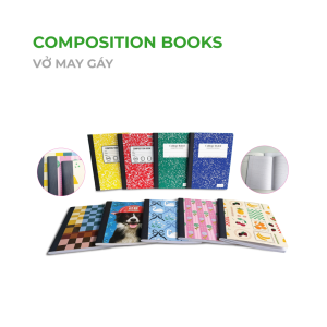 SỔ MAY GÁY (COMPOSITION NOTEBOOK) 
