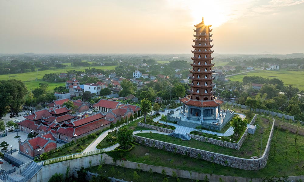 Chùa Phúc Sơn Ảnh CTV