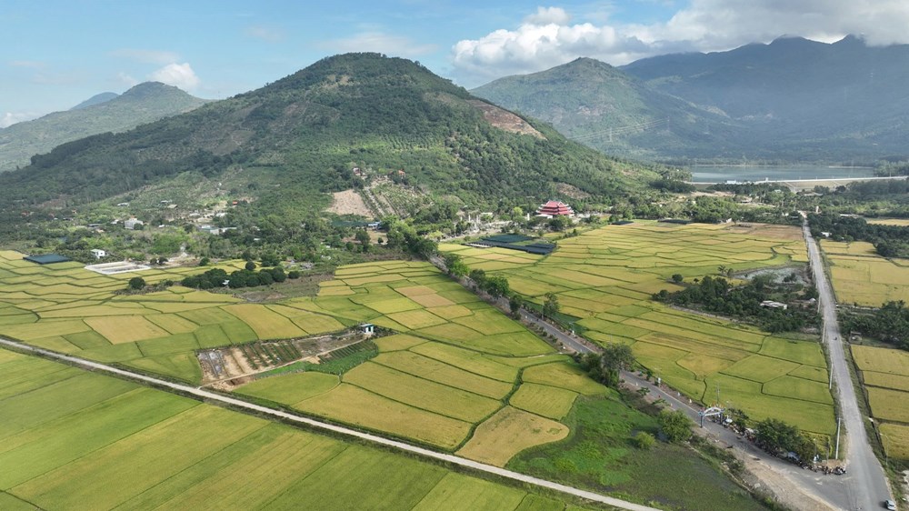 Toàn cảnh khu vực núi Đại An