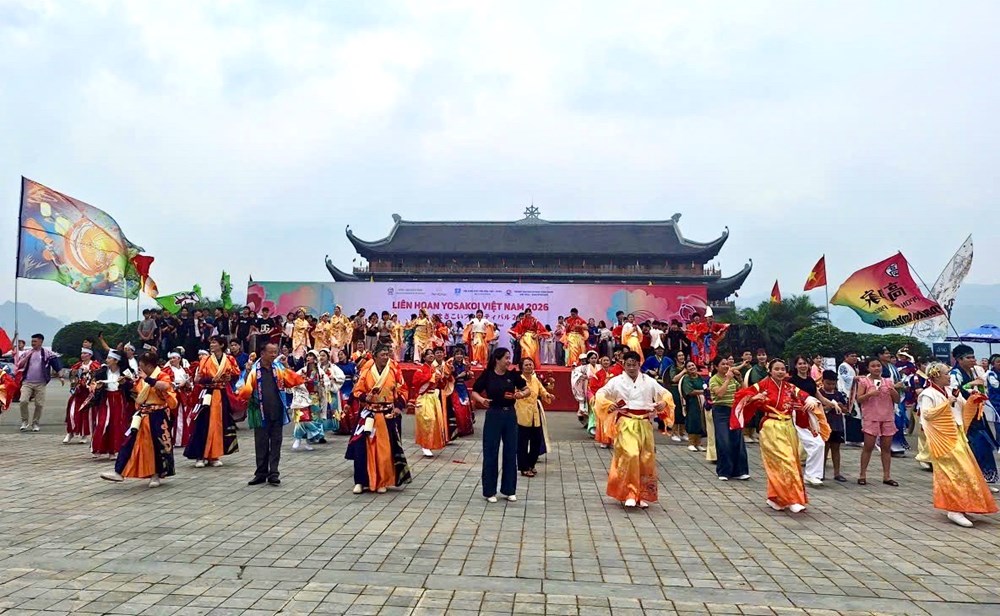 Liên hoan Yosakoi Việt Nam 2026 Ảnh Báo Văn Hóa
